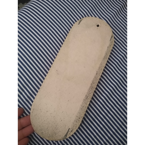 Vintage Spanish hanging tile glazed art stoneware - Picture 7 of 8